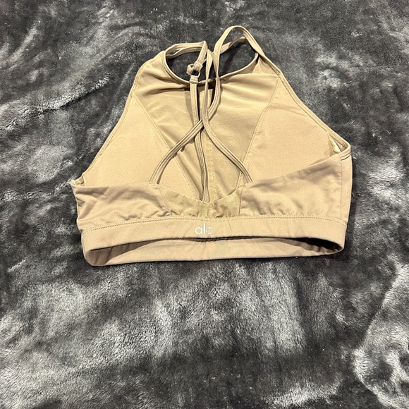 ALO Yoga Tan Sports Bra - Picture 9 of 11